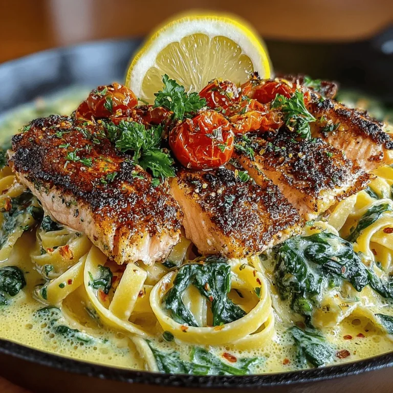 In the vast landscape of culinary arts, few dishes can whisk you away to the sun-kissed shores of Italy as effectively as Creamy Tuscan Salmon Pasta. This delightful recipe serves as a celebration of the country’s rich culinary heritage, where fresh ingredients and bold flavors come together in a symphony of taste. The allure of this dish lies not only in its creamy sauce that envelops each strand of pasta but also in the balance of flavors created by the combination of succulent salmon, vibrant vegetables, and aromatic herbs.