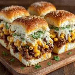 When it comes to comfort food that brings people together, few dishes can compete with Cheesy Chili Mac Sliders. This mouthwatering recipe combines the comforting essence of macaroni and cheese with the hearty, bold flavors of chili, all nestled in a convenient slider form. Whether you're hosting a game day party, a family gathering, or simply craving a delicious meal, these sliders are an ideal choice that promises to satisfy.