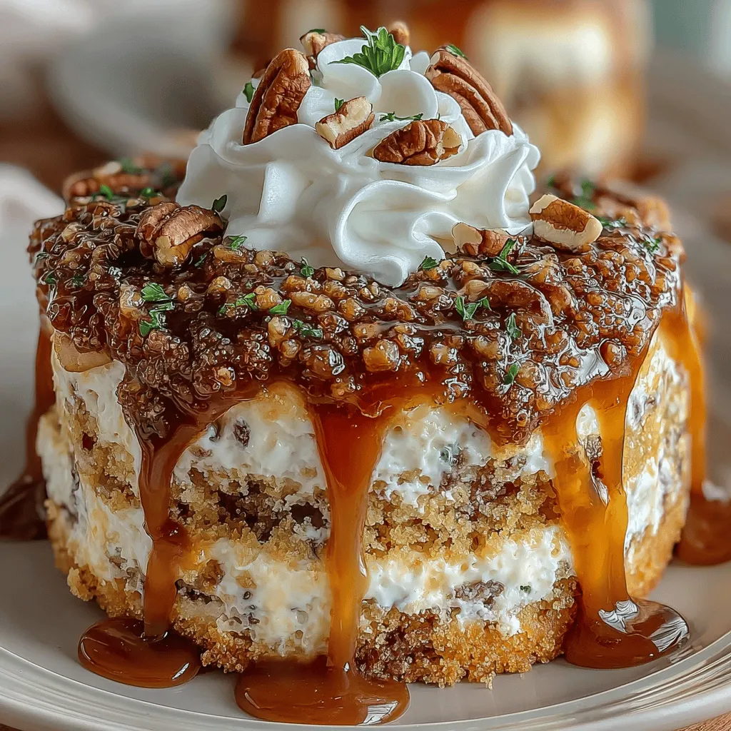 As the leaves begin to change and a crispness fills the air, the culinary world embraces the warm, inviting flavors of pumpkin. This beloved ingredient not only signifies the arrival of fall but also inspires a plethora of delightful desserts that evoke nostalgia and comfort. Among these seasonal treats, the Pumpkin Pecan Praline Cake stands out, offering a unique blend of spiced pumpkin, rich textures, and an irresistible pecan praline topping that elevates it to a must-try dessert for any autumn gathering.