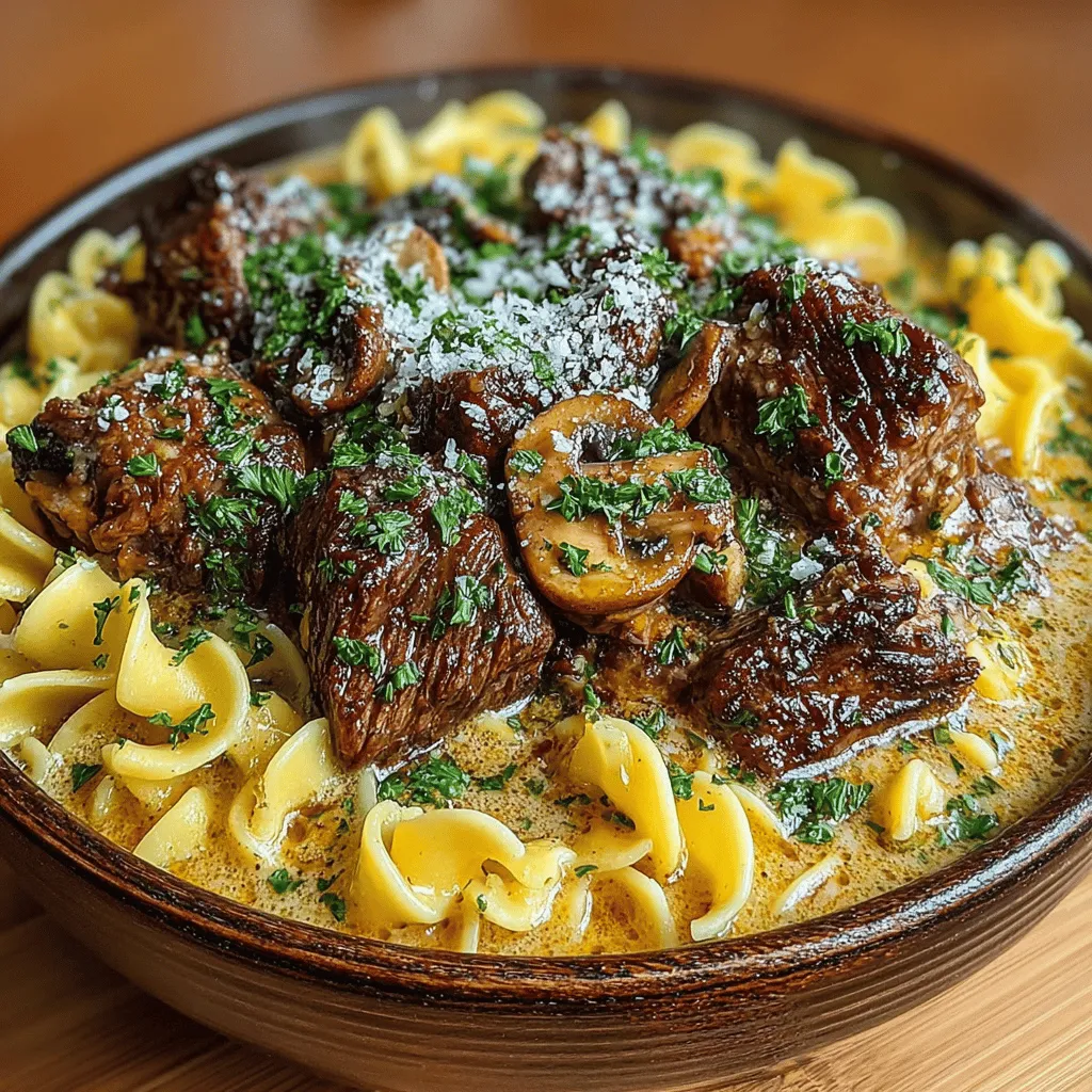 In the world of comfort food, few dishes can rival the rich and hearty flavors of beef stroganoff. This classic dish, which combines tender beef and mushrooms enveloped in a creamy sauce, has captured the hearts (and appetites) of families and food enthusiasts alike. The Savory Slow Cooker Beef & Mushroom Stroganoff stands out for its ease of preparation, making it an ideal choice for busy individuals and families. With minimal hands-on time, you can create a delicious meal that simmers to perfection while you go about your day.