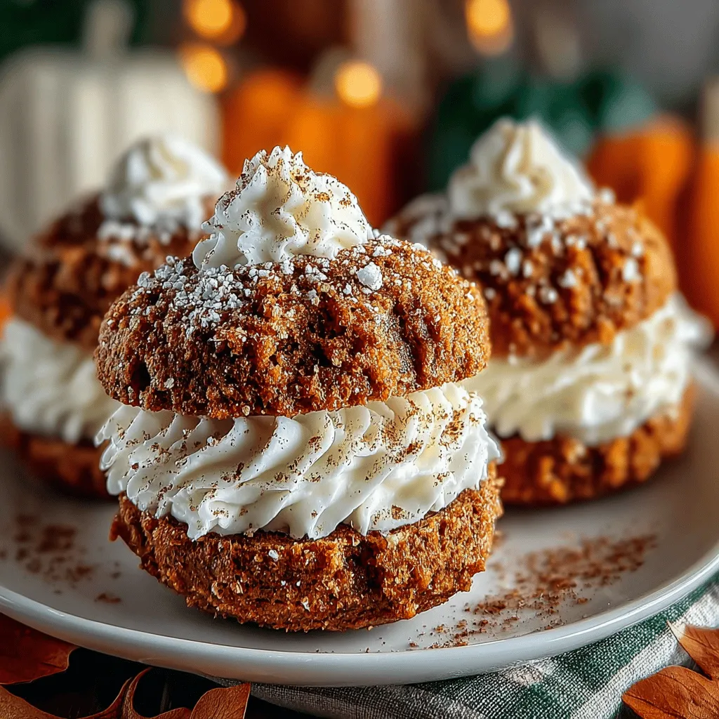 As the leaves begin to change and the air turns crisp, there's a certain magic that autumn brings, particularly when it comes to seasonal flavors. One treat that perfectly encapsulates this delightful season is the Pumpkin Spice Whoopie Pie. These cookies are not only a feast for the eyes with their inviting orange hue, but they also deliver a comforting blend of flavors that evoke the essence of fall. With their soft, cake-like texture and a luscious creamy filling, Pumpkin Spice Whoopie Pies are a nostalgic dessert that can elevate any gathering, from cozy family dinners to festive holiday parties.