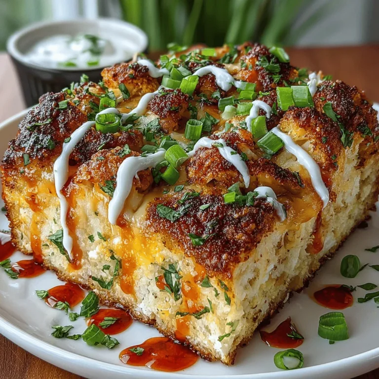 In recent years, cauliflower has emerged as a popular alternative to traditional pizza crusts, captivating health-conscious eaters and food enthusiasts alike. This versatile vegetable is not only low in calories but also rich in nutrients, making it an ideal choice for those looking to enjoy their favorite comfort foods without the guilt. Among the many exciting cauliflower-based recipes, Fiery Buffalo Cauliflower Pizza stands out as a particularly tantalizing option, combining the bold flavors of buffalo sauce with the satisfying crunch of a well-prepared pizza crust.