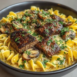 Savory Beef Stroganoff Delight