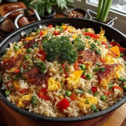 Colorful Veggie-Packed Fried Rice