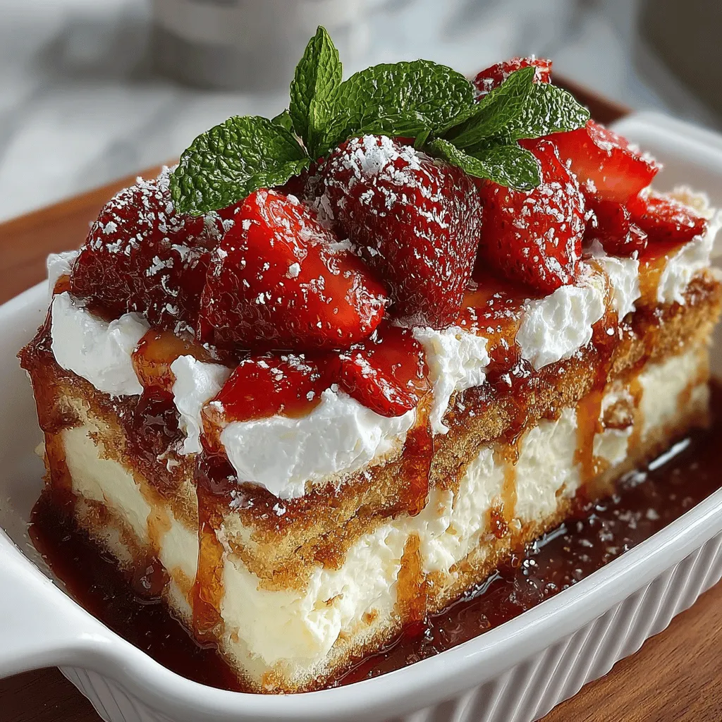 Icebox cakes have long been cherished for their simplicity and delightful flavor, making them a beloved choice for dessert lovers, especially during the warmer months. These no-bake treats are perfect for warm weather gatherings, as they require minimal preparation and refrigeration allows the flavors to meld beautifully. One standout recipe that exemplifies the charm of icebox cakes is the Strawberry Bliss Icebox Cake. This dessert features a refreshing combination of luscious strawberries and creamy whipped goodness, offering a delightful treat that is both easy to prepare and pleasing to the palate.