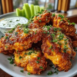 Achieving the perfect coating on your buffalo chicken wings is essential for that authentic crunch. Here are a few tips to ensure an even coating without excess flour: