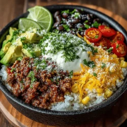 Tasty Turkey Taco Bowls for a Delightful Meal