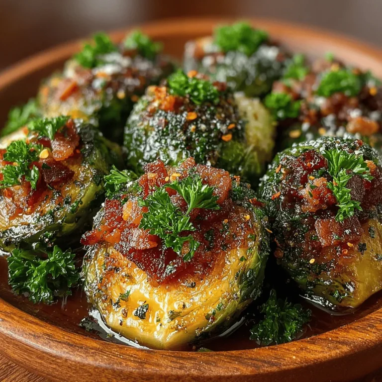 Brussels sprouts have made a remarkable comeback in the culinary world, transforming from a dreaded side dish of the past into a beloved staple on modern dinner tables. Among the myriad ways to prepare these nutritious mini cabbages, one recipe stands out for its delightful combination of flavors: Sweet & Savory Maple Bacon Brussels Sprouts. This dish harmoniously blends the earthy richness of Brussels sprouts with the irresistible crispiness of bacon and the natural sweetness of maple syrup, creating a flavor profile that appeals to a wide range of palates.